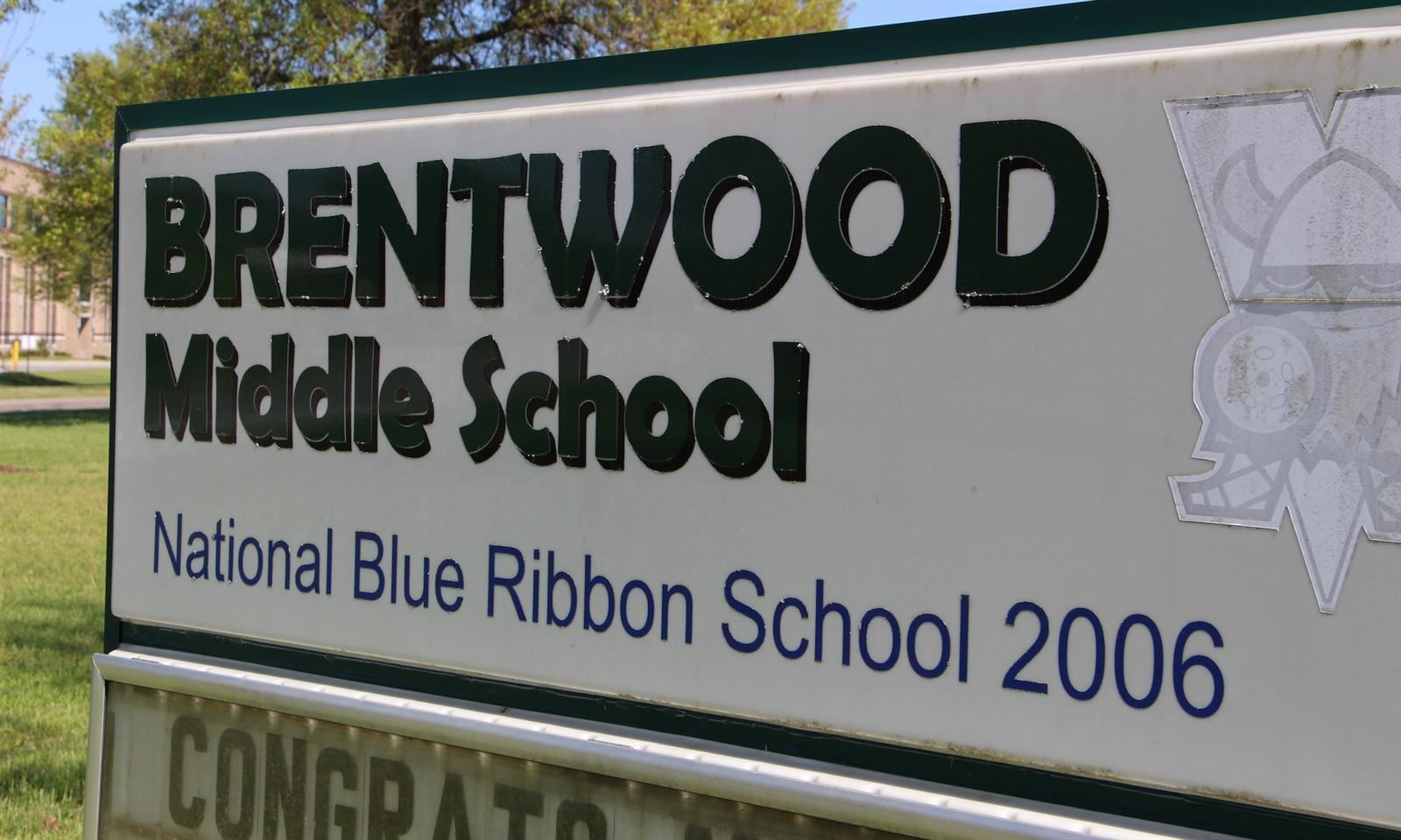 Brentwood Middle sign